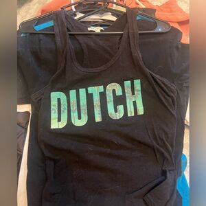 Palm Tree Dutch Bros Tank Top